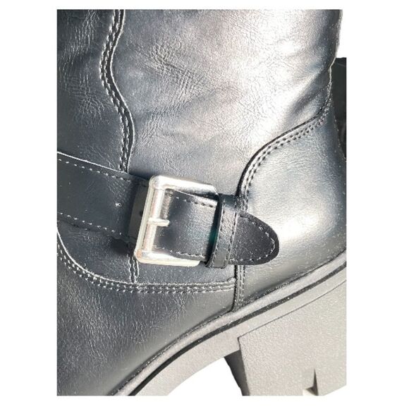 COPY - SUN+STONE Women's Lionell, ankle boots. color black, Size: 11 - Picture 10 of 14